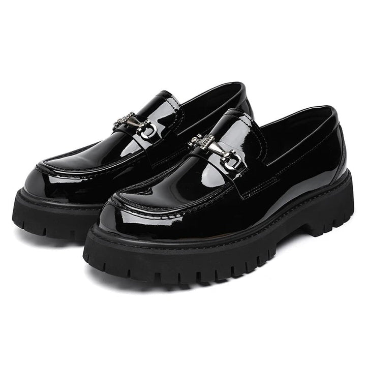 Beckett | Men's Chunky Platform Leather Loafers
